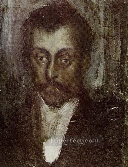 Portrait of a Man 1895 Pablo Picasso Oil Paintings